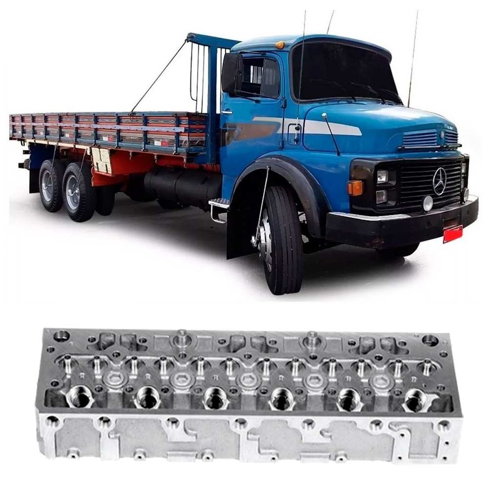 Cabeçote Mb 1113 1116 1316 1516 2016 2216 352 45G Maçarico