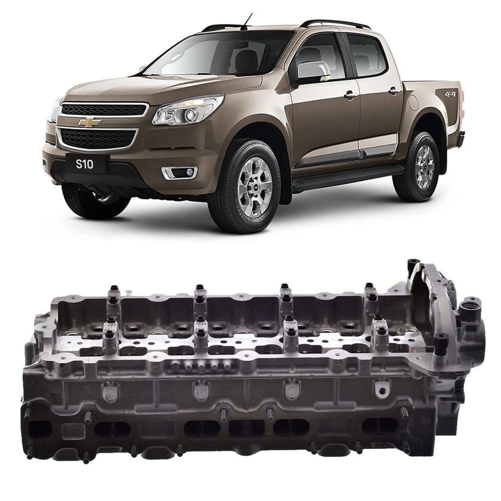 Cabeçote S10 Trailblazer 2.8 1214 180Cv C Válvulas