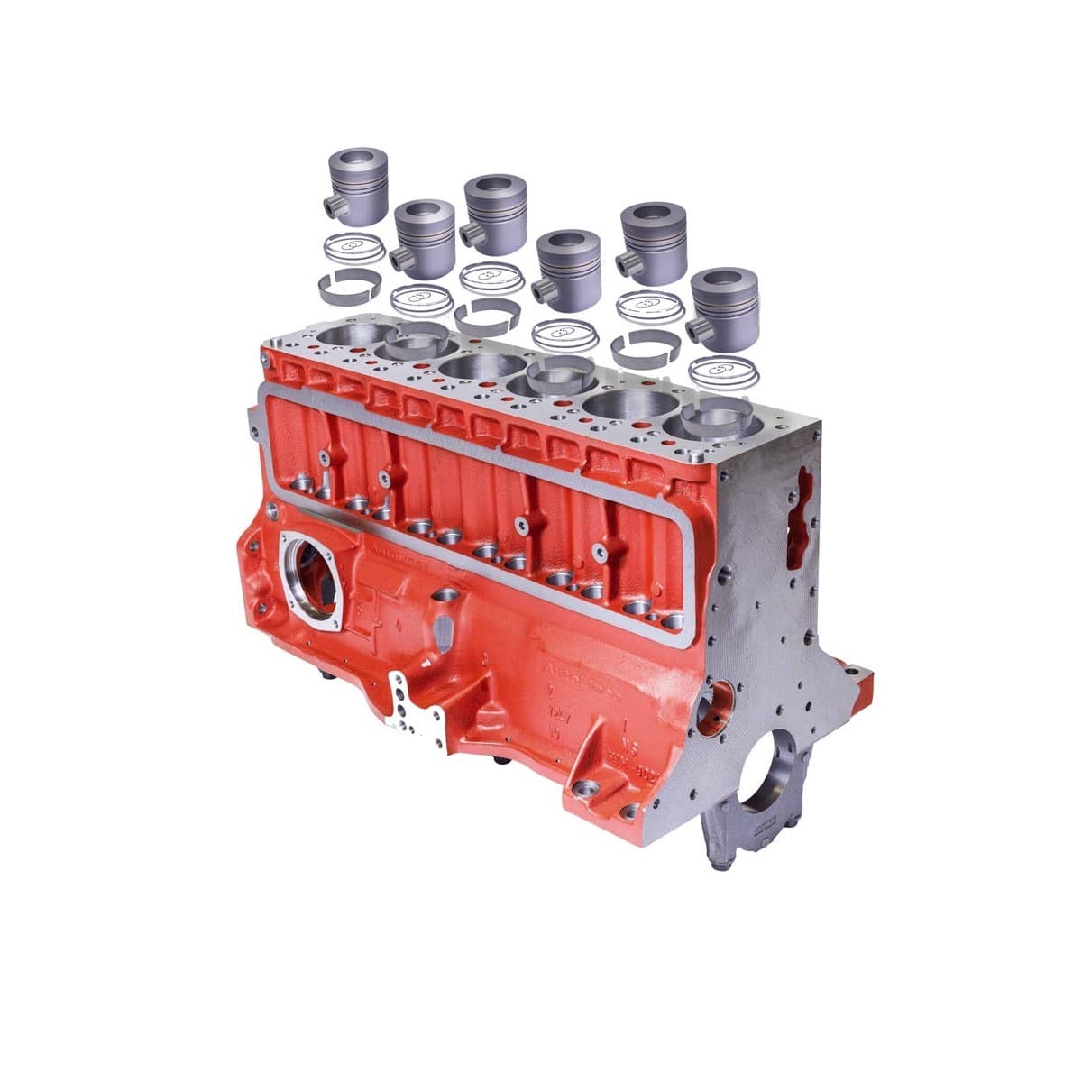 Kit Bloco Mb 1118 1318 1518 Om366A C Pistão Anel Bronzinas